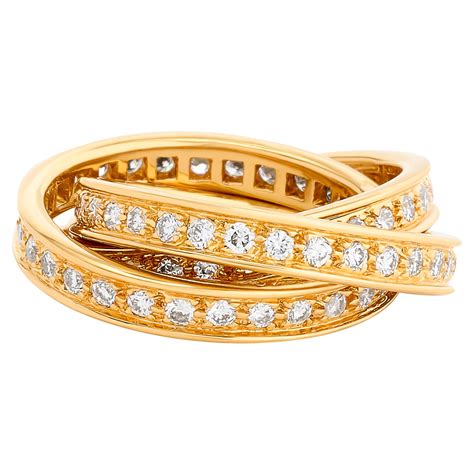 cartier trinity earrings dupe|cartier trinity ring with diamonds.